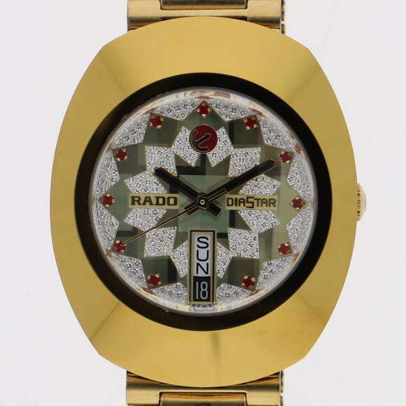 WATCH RADO 648.0413.3 Diastar gold Gold Plated AT - Picture 1 of 11